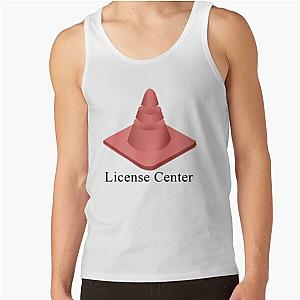 Gran Turismo 4 License Center (Black text) Tank Top