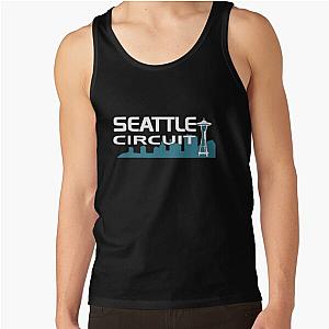 Gran Turismo 4 Gaming Playstation Vintage Racing Seattle Circuit Track from GT4 Tank Top