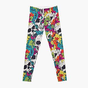 Trippy Hippy Skulls Leggings RB0512