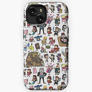 Cute Gravity Falls Doodle iPhone Tough Case