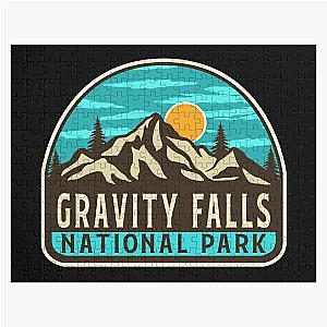 Gravity Falls National Park-Vintage Jigsaw Puzzle