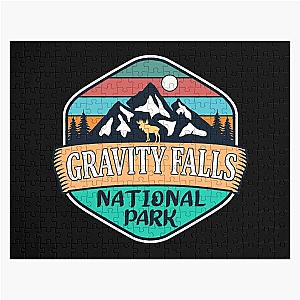 Gravity Falls National Park- Vintage Jigsaw Puzzle