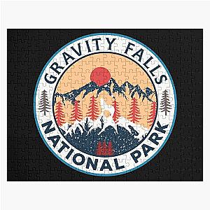 Gravity Falls National Park-Vintage Jigsaw Puzzle