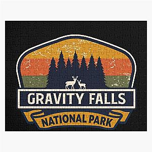 Gravity Falls National Park-Vintage Jigsaw Puzzle