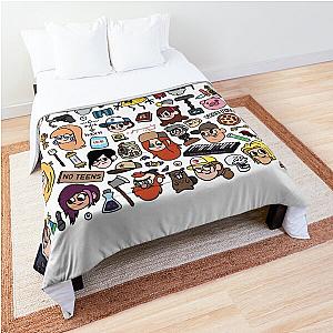 Gravity Falls Doodle Comforter