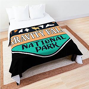 Gravity Falls National Park- Vintage Comforter