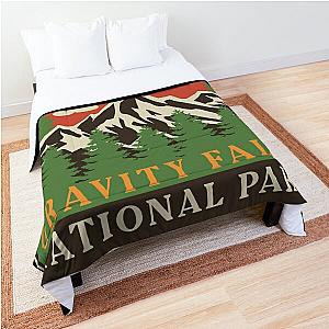 Gravity Falls National Park - Vintage Comforter