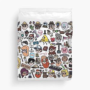 Gravity Falls Doodle Duvet Cover