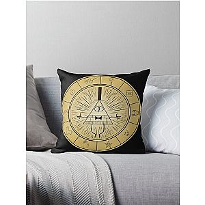 Gravity Falls Bill Cipher Wheel Throw Pillow