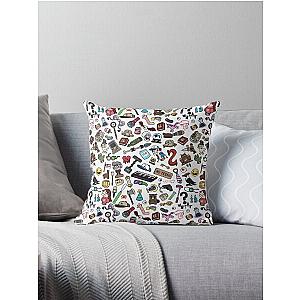 Gravity Falls Pattern Throw Pillow