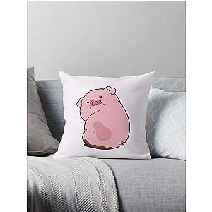 Cute Pig - similar to Waddles from Gravity Falls Throw Pillow