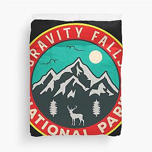 Gravity Falls National Park Duvet Cover