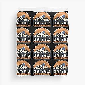 Gravity Falls National Park Duvet Cover