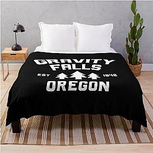 Gravity Falls Oregon Throw Blanket