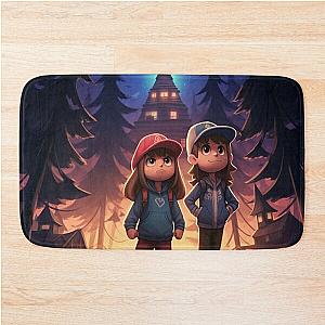 gravity falls 4 Bath Mat