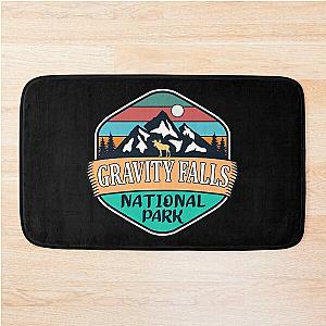 Gravity Falls National Park- Vintage Bath Mat