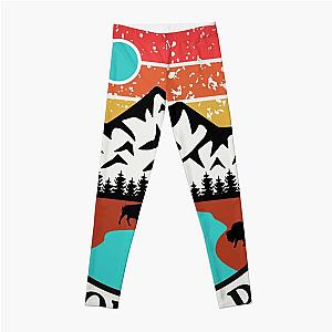 Gravity Falls National Park-Vintage Leggings