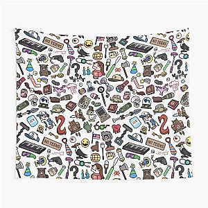 Gravity Falls Pattern Tapestry