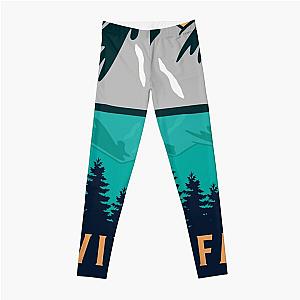 Gravity Falls National Park Leggings