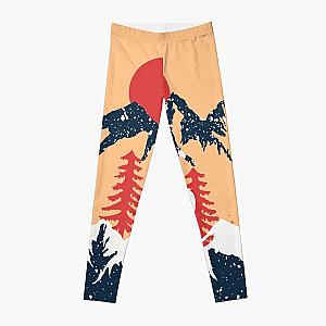 Gravity Falls National Park-Vintage Leggings