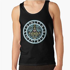 Gravity Falls Bill Cipher Wheel Tank Top