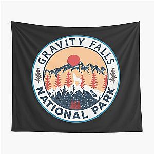 Gravity Falls National Park-Vintage Tapestry