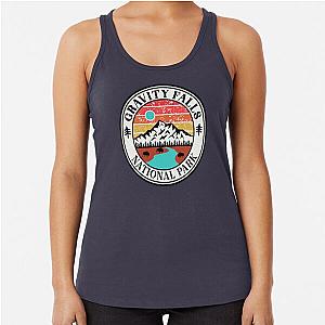 Gravity Falls National Park-Vintage Racerback Tank Top