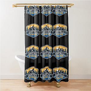 Gravity Falls National Park-Vintage Shower Curtain