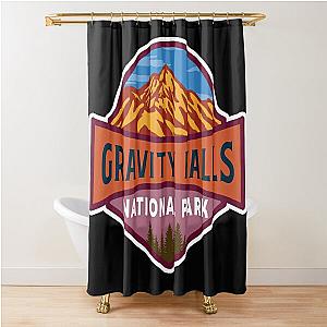 Gravity Falls National Park Shower Curtain