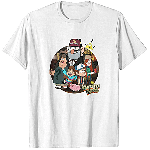Gravity Falls Classic Gravity Falls White T-Shirt