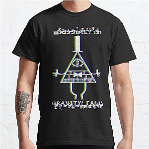 Bill Cipher - Welcome to Gravity Falls - Anaglyph Classic T-Shirt