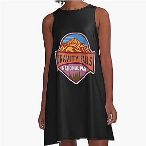 Gravity Falls National Park A-Line Dress