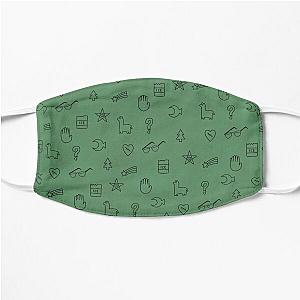 gravity falls pattern Flat Mask