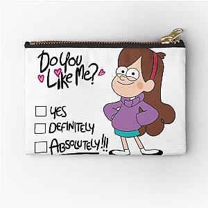 Gravity falls Mabel - Do you like me? Zipper Pouch