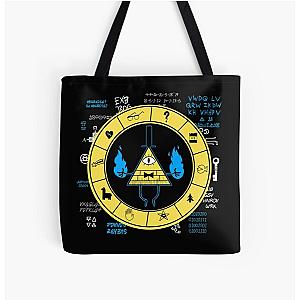 Gravity Falls - Bill Cipher Zodiac All Over Print Tote Bag