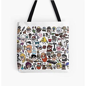 Gravity Falls Doodle All Over Print Tote Bag