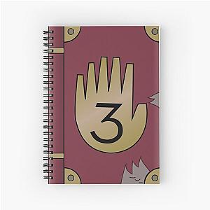 Gravity Falls Journal 3 Spiral Notebook