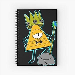 Gravity falls King Bill Cipher  Spiral Notebook