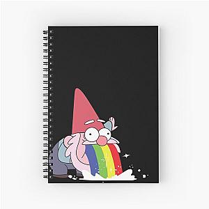 Gravity Falls Barfing Gnome Spiral Notebook