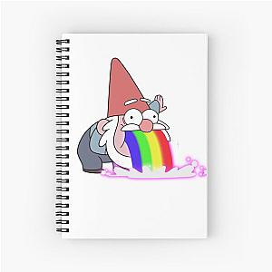 Gravity Falls Gnome Spiral Notebook