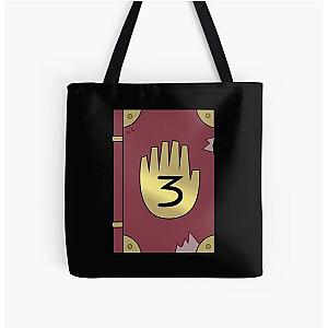 Gravity Falls  Journal 3 All Over Print Tote Bag