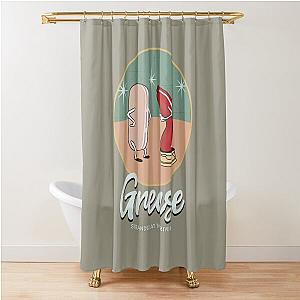 Grease - Alternative Movie Poster Shower Curtain