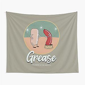 Grease Alternative Movie Poster Tapestry