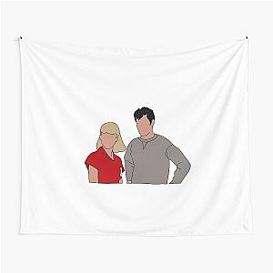 Grease Danny Sandy Tapestry