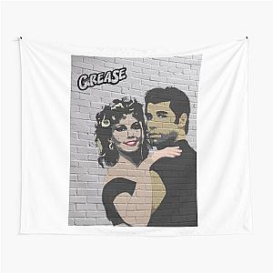 Grease Banksy art Tapestry