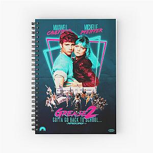 Neon 80's Grease Spiral Notebook