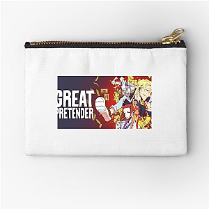 Great Pretender Beyond The Con Job Great Pretender Zipper Pouches