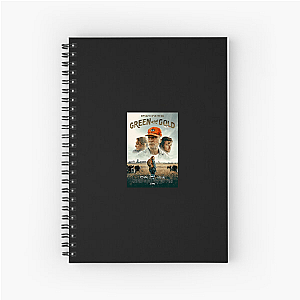 Green and Gold Drama Unfolds Green And Gold Notebook