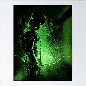 Green Arrow CW - Oliver Queen - Stephen Amell Poster