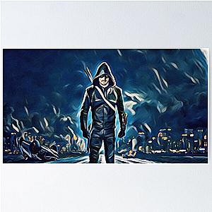 OLIVER GREEN ARROW Poster